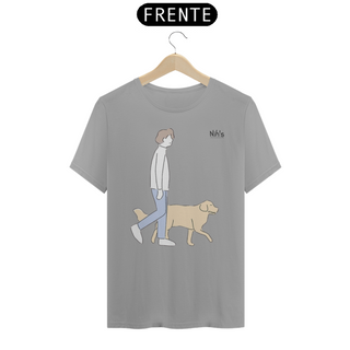 Nome do produtoCamisa Original Nih's - Men and Dog (Logo Preta)