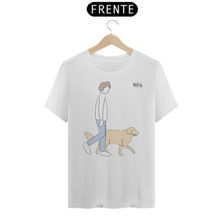 Nome do produtoCamisa Original Nih's - Men and Dog (Logo Preta)