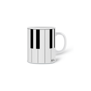 Nome do produtoCaneca Original Nih's - Teclas de Piano