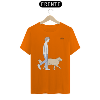 Nome do produtoCamisa Original Nih's - Men and Dog (Logo Preta)