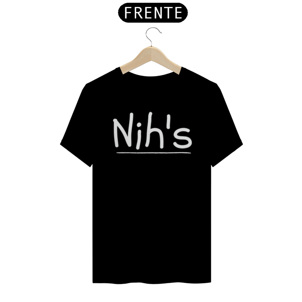 Nome do produto: Camisa Original - Nih\'s (Logo Branca)