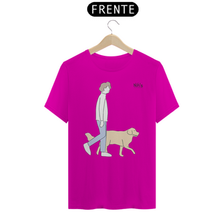 Nome do produtoCamisa Original Nih's - Men and Dog (Logo Preta)