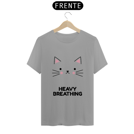 Camiseta Cat Heavy Breathing