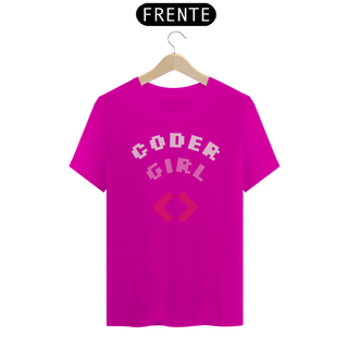 Nome do produtoCamiseta Coder Girl