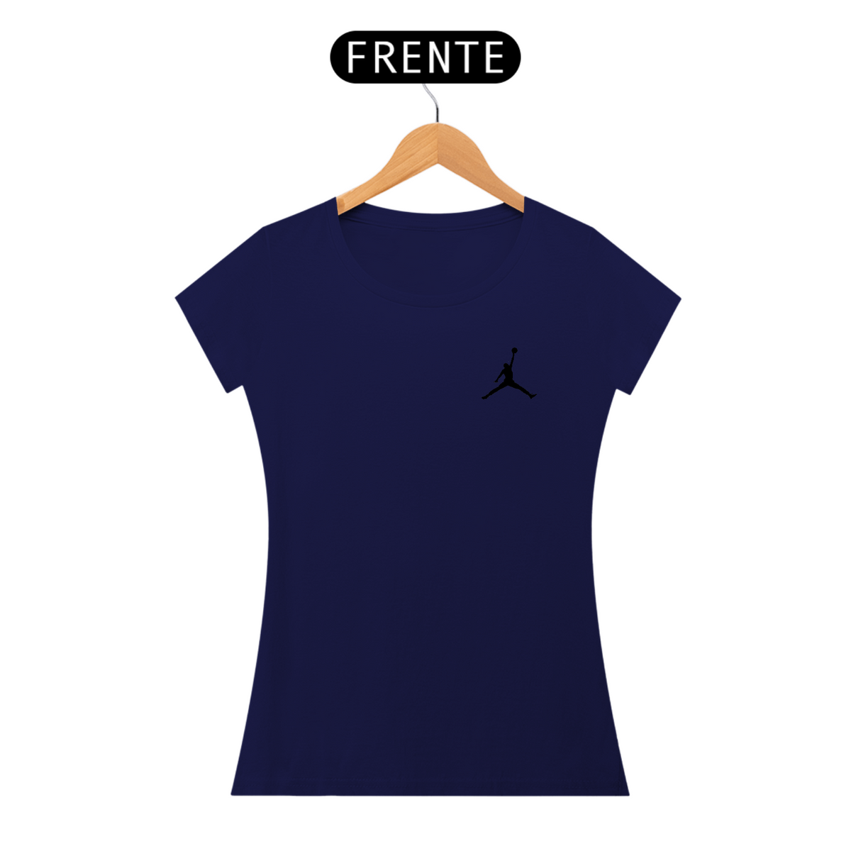 Nome do produto: Camiseta Feminina Basquete