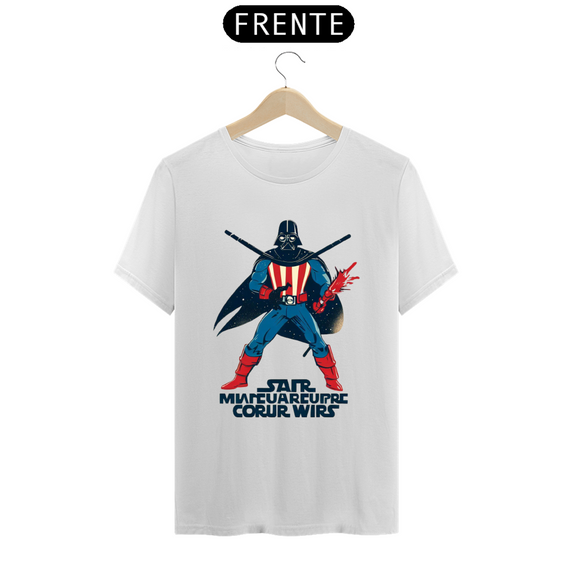 Camiseta T-shirt Star Wars/Capitão América