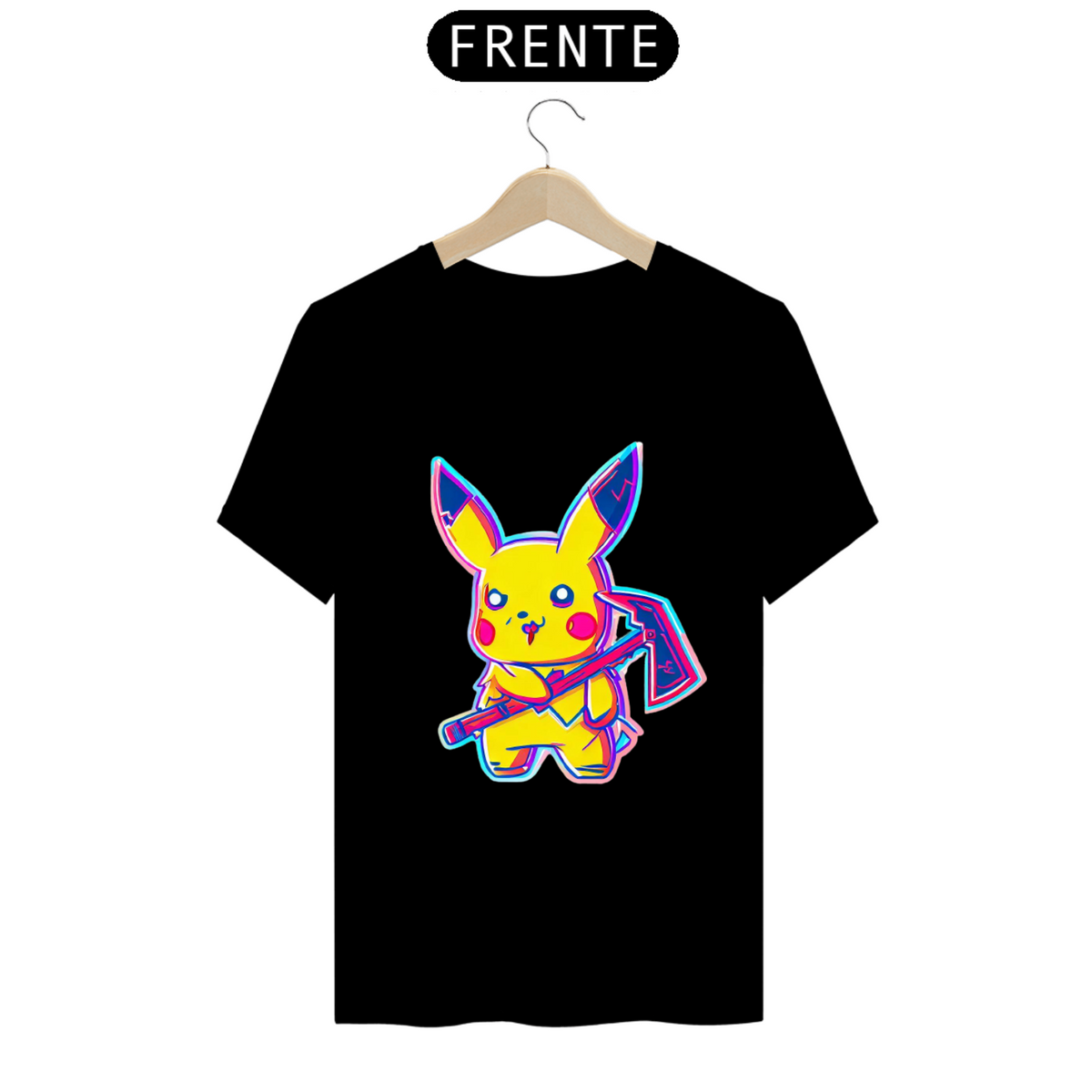 Nome do produto: Camiseta Pikachu Assassino 