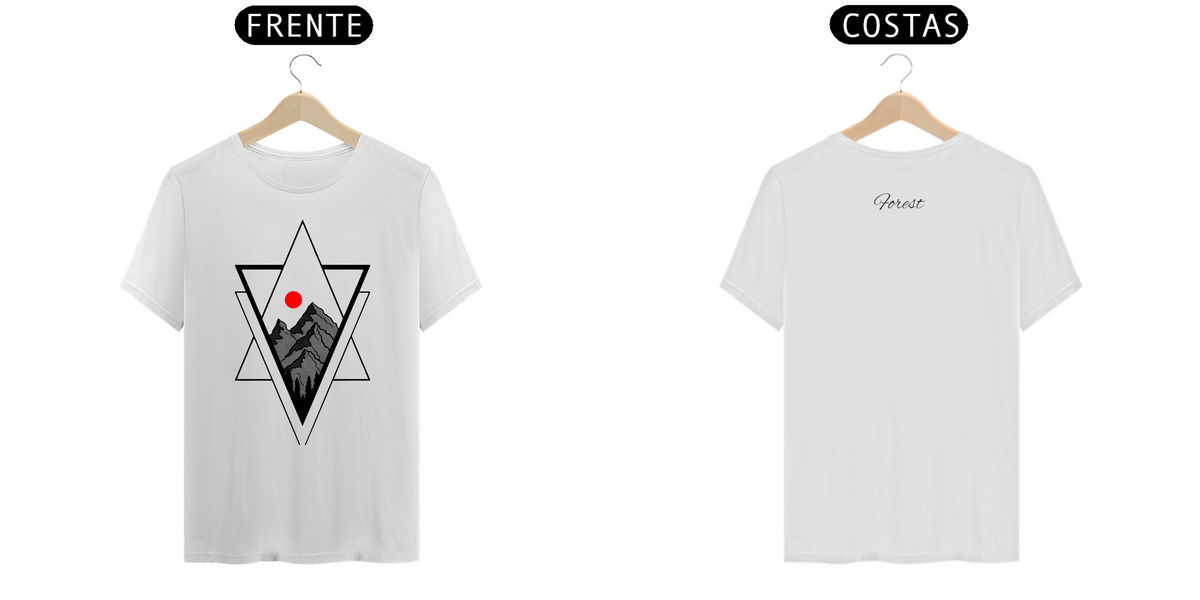 Nome do produto: T-SHIRT  SUNSET MOUNTAIN