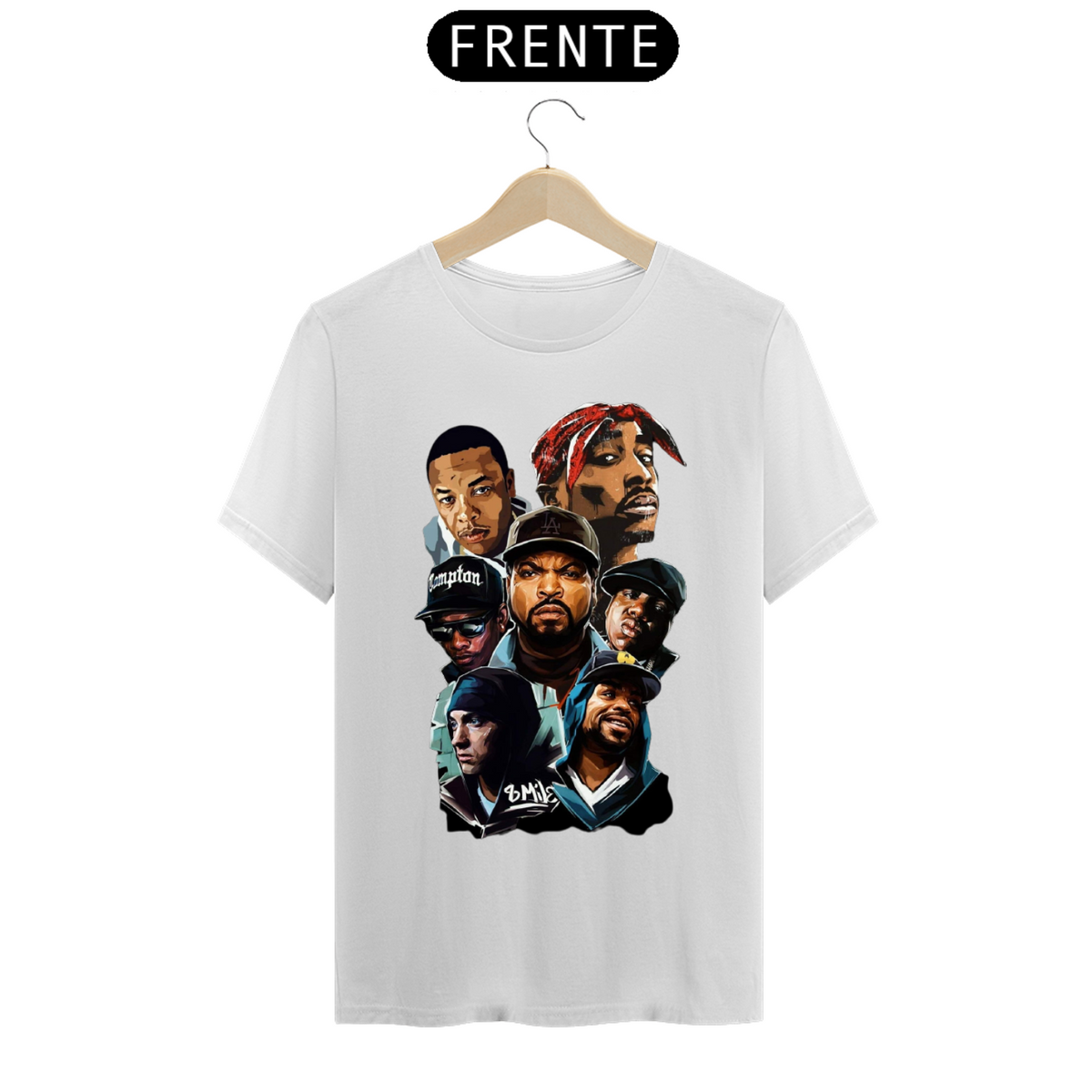 Nome do produto: T-SHIRT CL RAPPERS2K