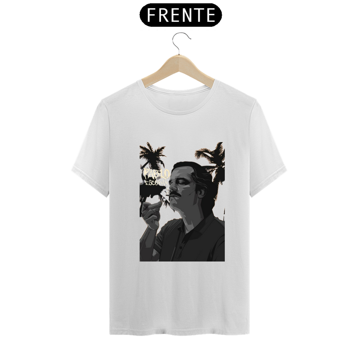 Nome do produto: T-SHIRT CLASSIC PABLO ESCOBAR