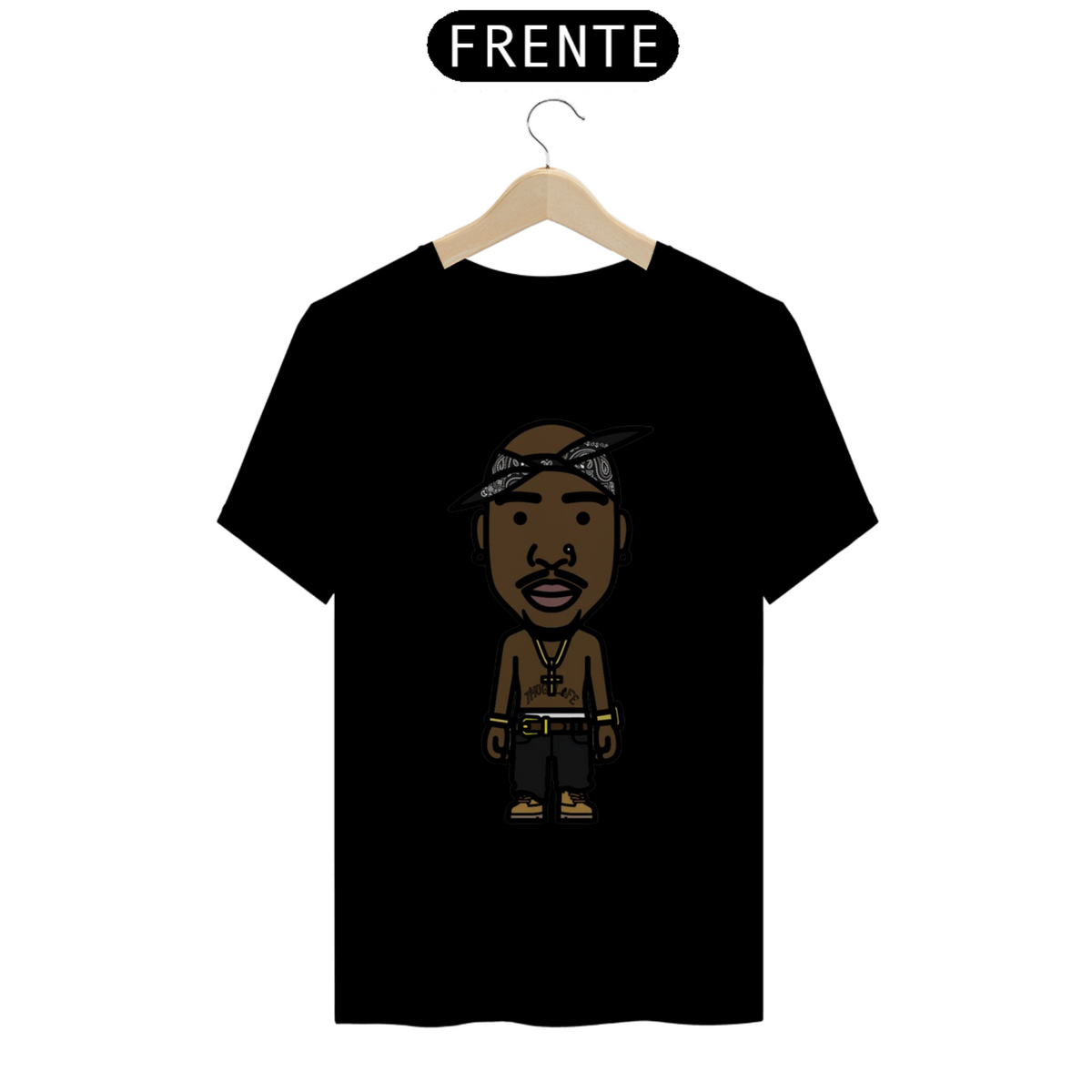 Nome do produto: T-SHIRT 2PAC