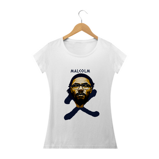 Camiseta BabyLook Feminina - Malcolm X: Vanguardist X The Legacy of Malcolm