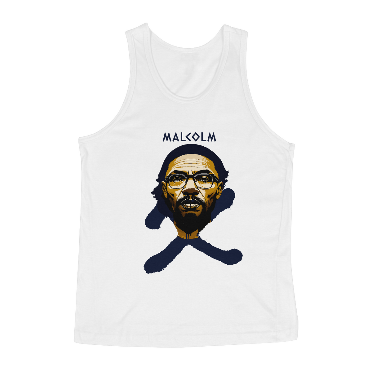 Nome do produto: Regata - Malcolm X: Vanguardist X The Legacy of Malcolm
