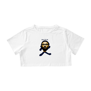 Camisa Cropped - Malcolm X: Vanguardist X The Legacy of Malcolm
