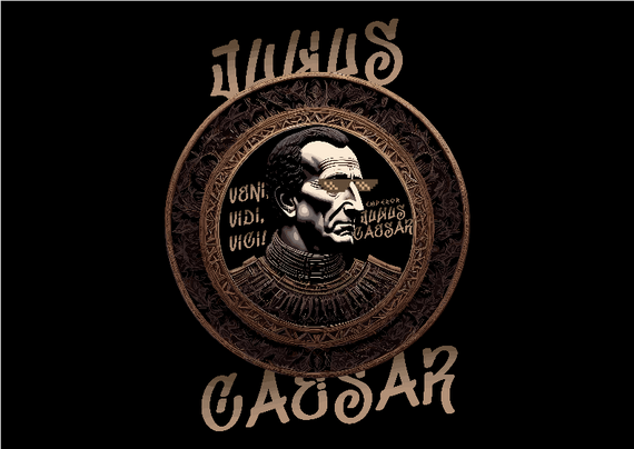 Poster Paisagem (Horizontal) - Imperador Júlio César: Imperial Elegance Caesar's Vision