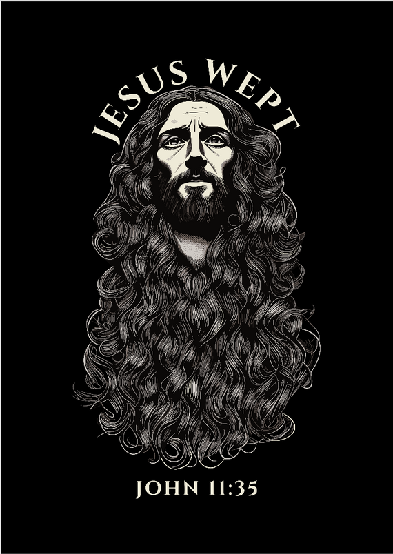 Poster Retrato (Vertical) - Jesus: Compassionate Gaze The Sacred