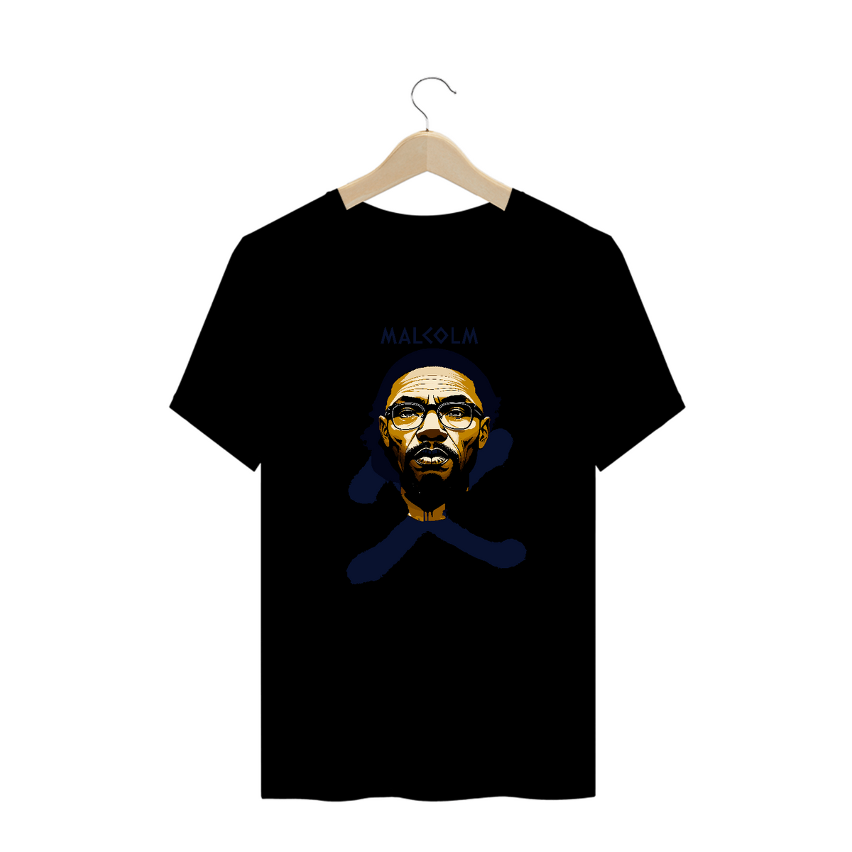 Nome do produto: Camiseta Plus Size - Malcolm X: Vanguardist X The Legacy of Malcolm