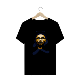 Nome do produtoCamiseta Plus Size - Malcolm X: Vanguardist X The Legacy of Malcolm
