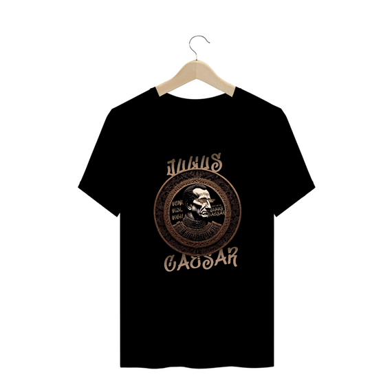 Camiseta Plus Size - Imperador Júlio César: Imperial Elegance Caesar's Vision