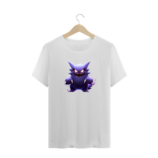 Nome do produtoCamiseta edição especial pokémon GENGAR IA (PLUZ SIZE)