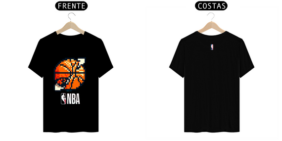 Camiseta edição especial NBA Pixel