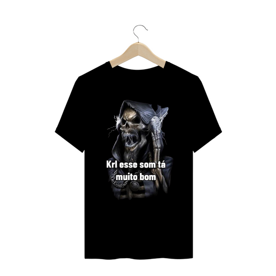 Camiseta edição especial MEME da caveira ( PLUZ SIZE)