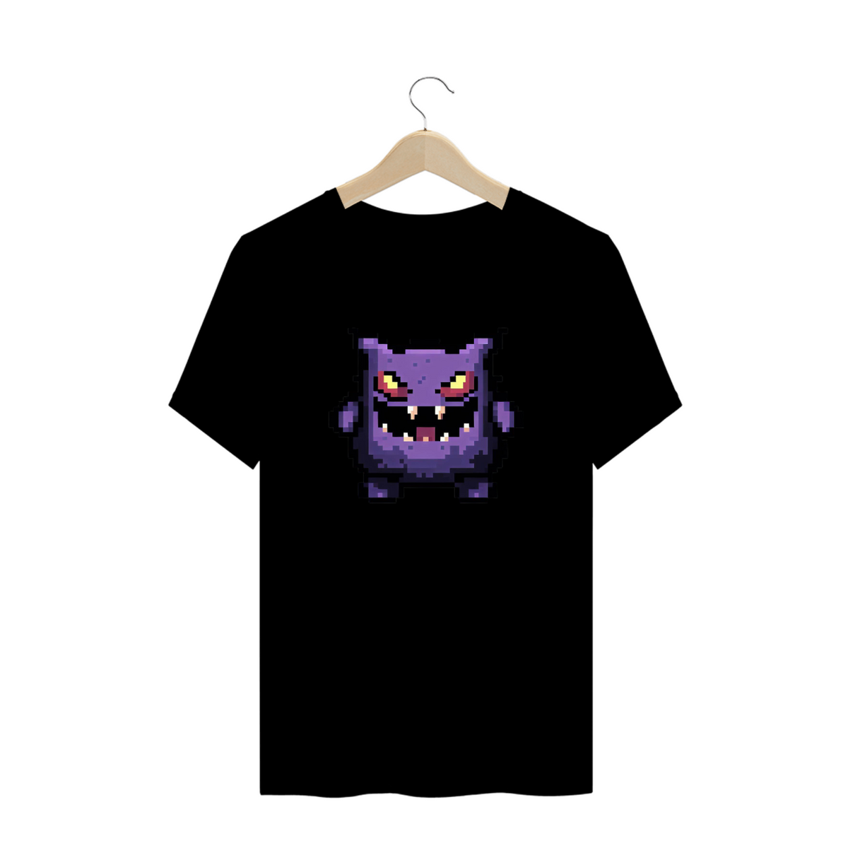 Nome do produto: Camiseta edição especial pokémon GENGAR (PLUZ SIZE)