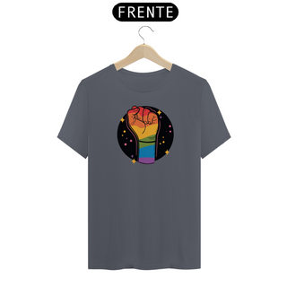 Nome do produtoCamiseta Punho Pride (várias cores)