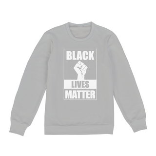 Nome do produtoMoletom Classic Black Lives Matter (Cinza/Preto)