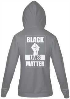 Nome do produtoMoletom Ziper Black Lives Matter (Cinza/Preto)