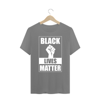 Nome do produtoCamiseta Plus Black Lives Matter (Cinza/Preto)