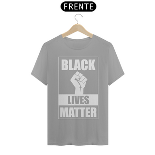 Nome do produtoCamiseta Black Lives Matter (Cinza/Preto)