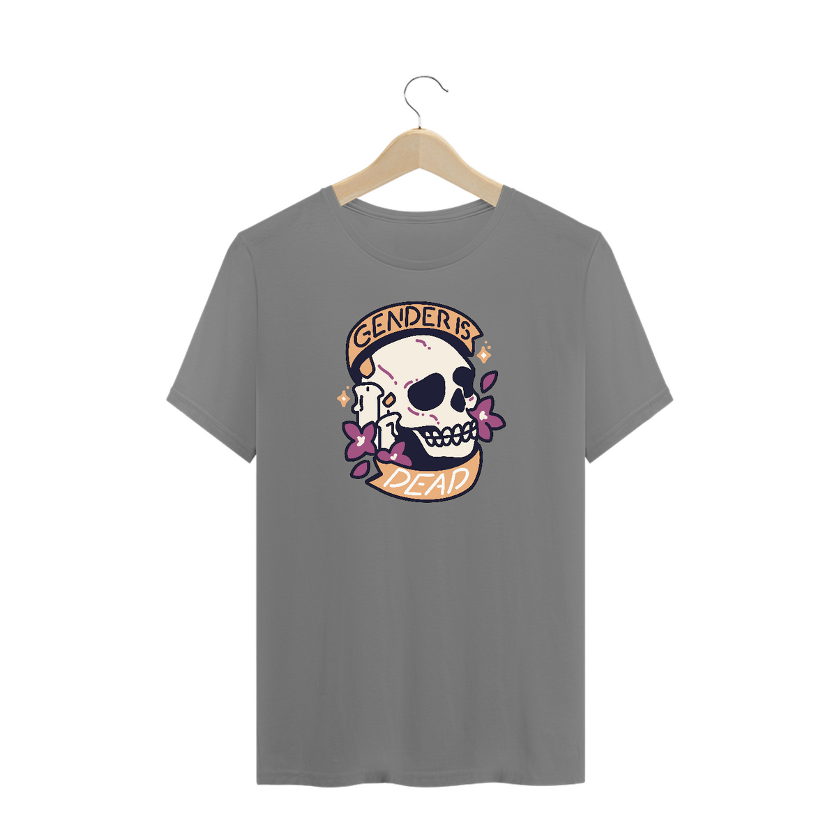 Nome do produto: Camiseta Gender is Dead Plus