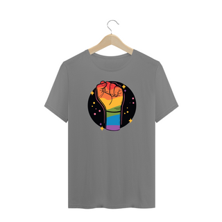 Camiseta Plus Punho Pride (cores)