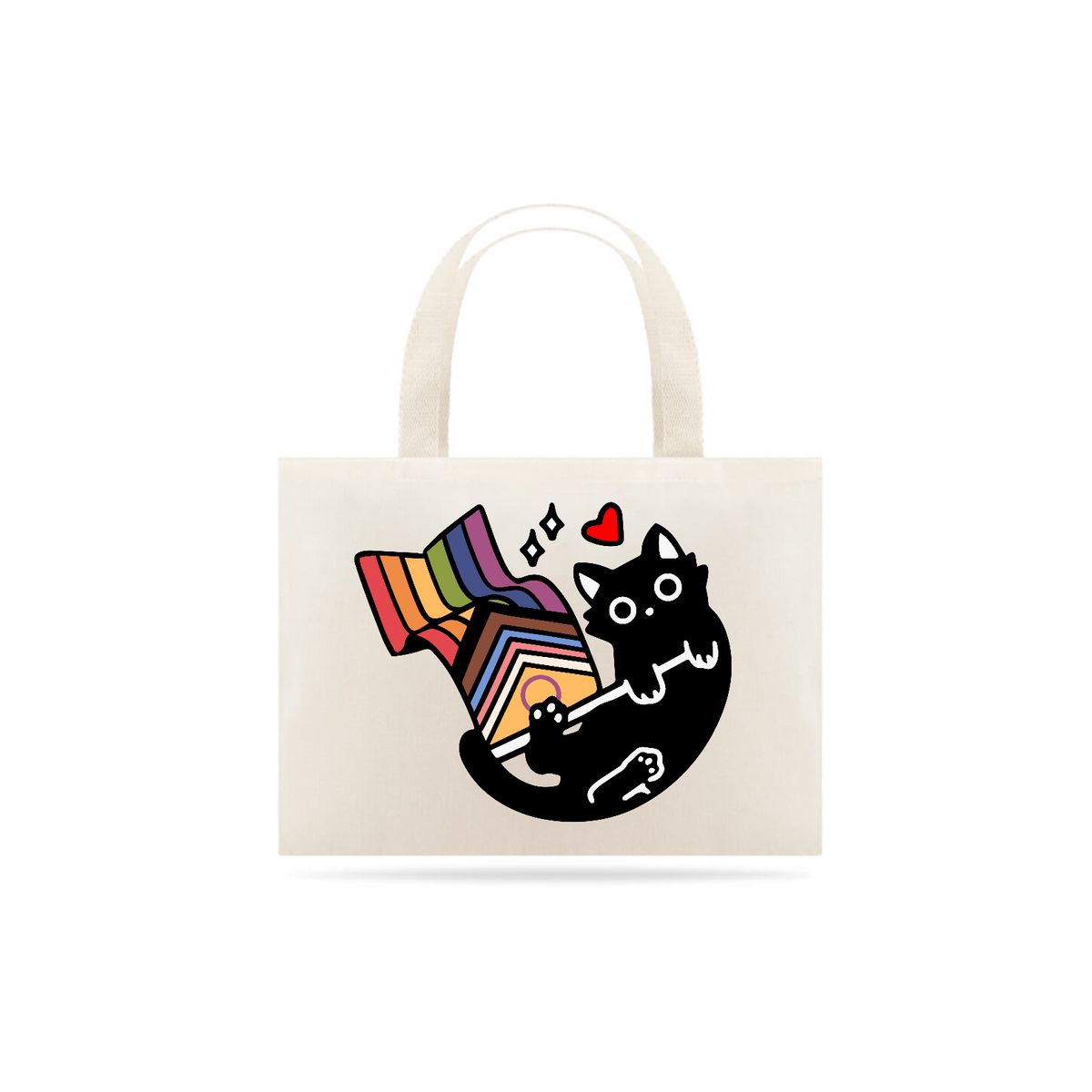 Nome do produto: Ecobag Flag Cat