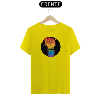 Nome do produtoCamiseta Punho Pride (várias cores)