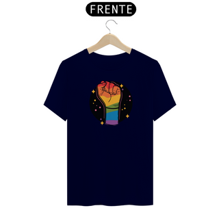 Nome do produtoCamiseta Punho Pride (várias cores)