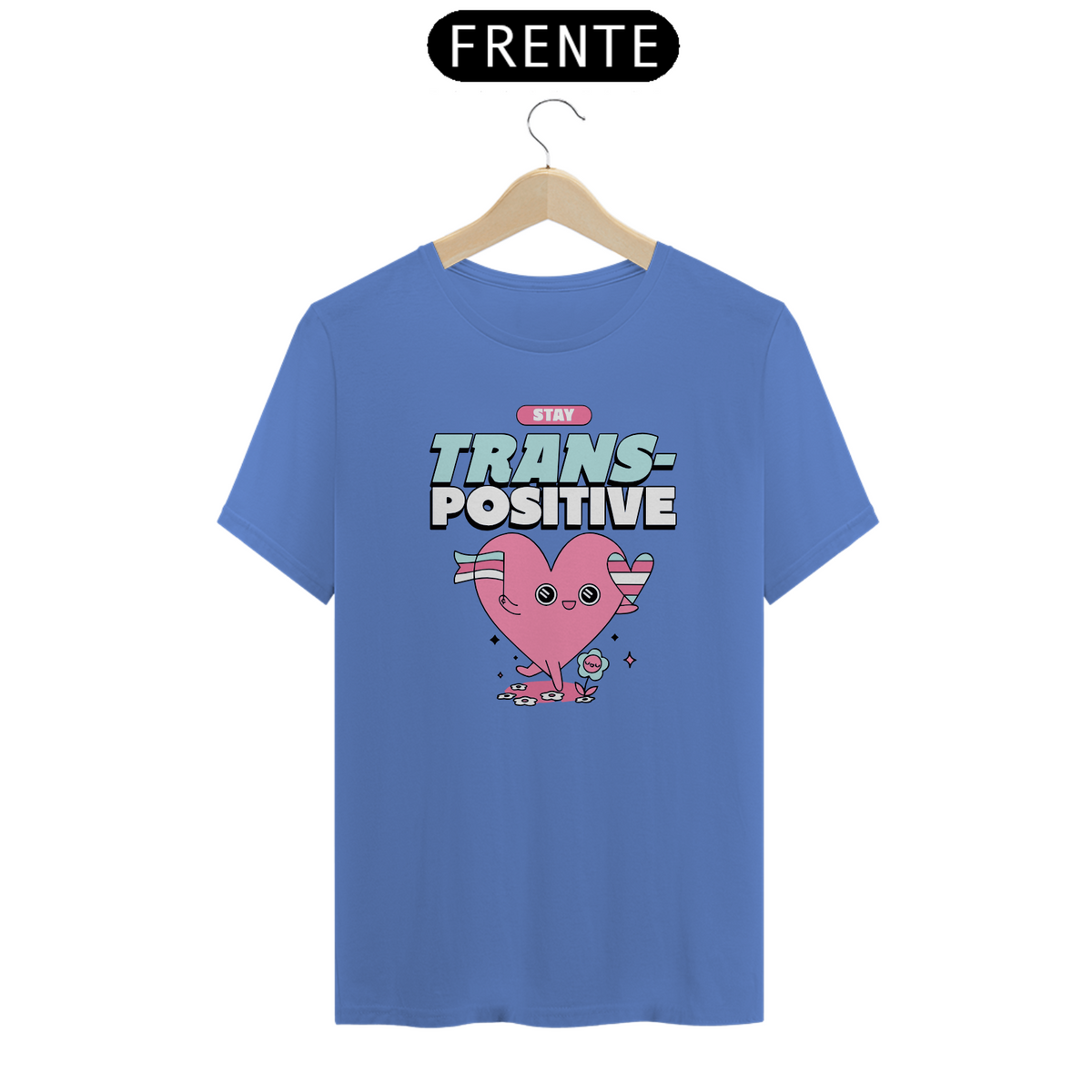 Nome do produto: Camiseta Stonada Trans Heart