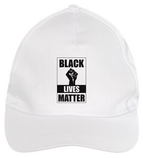 Nome do produtoBoné de Brim Black Lives Matter (Branco/Verm/Rosa)