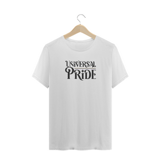 Nome do produtoCamiseta Plus Universal Pride (Branco/Cinza)