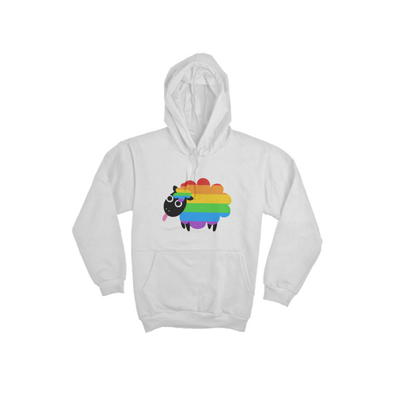 Moletom Canguru Rainbow Sheep