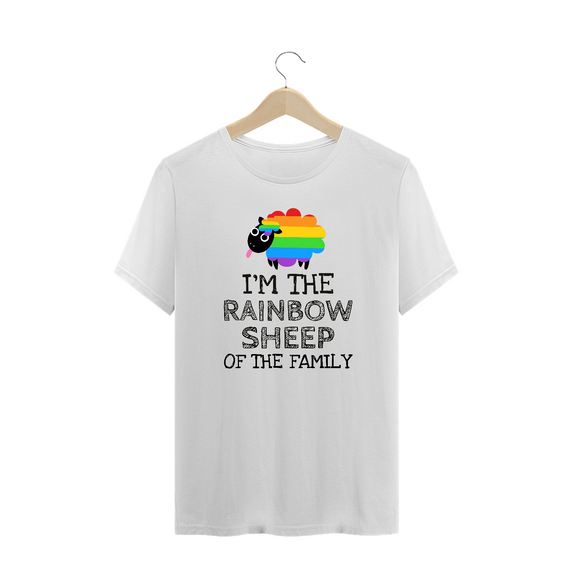 Camiseta Plus Rainbow Sheep