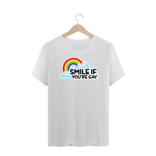 Nome do produtoCamiseta Plus Smile if you're Gay