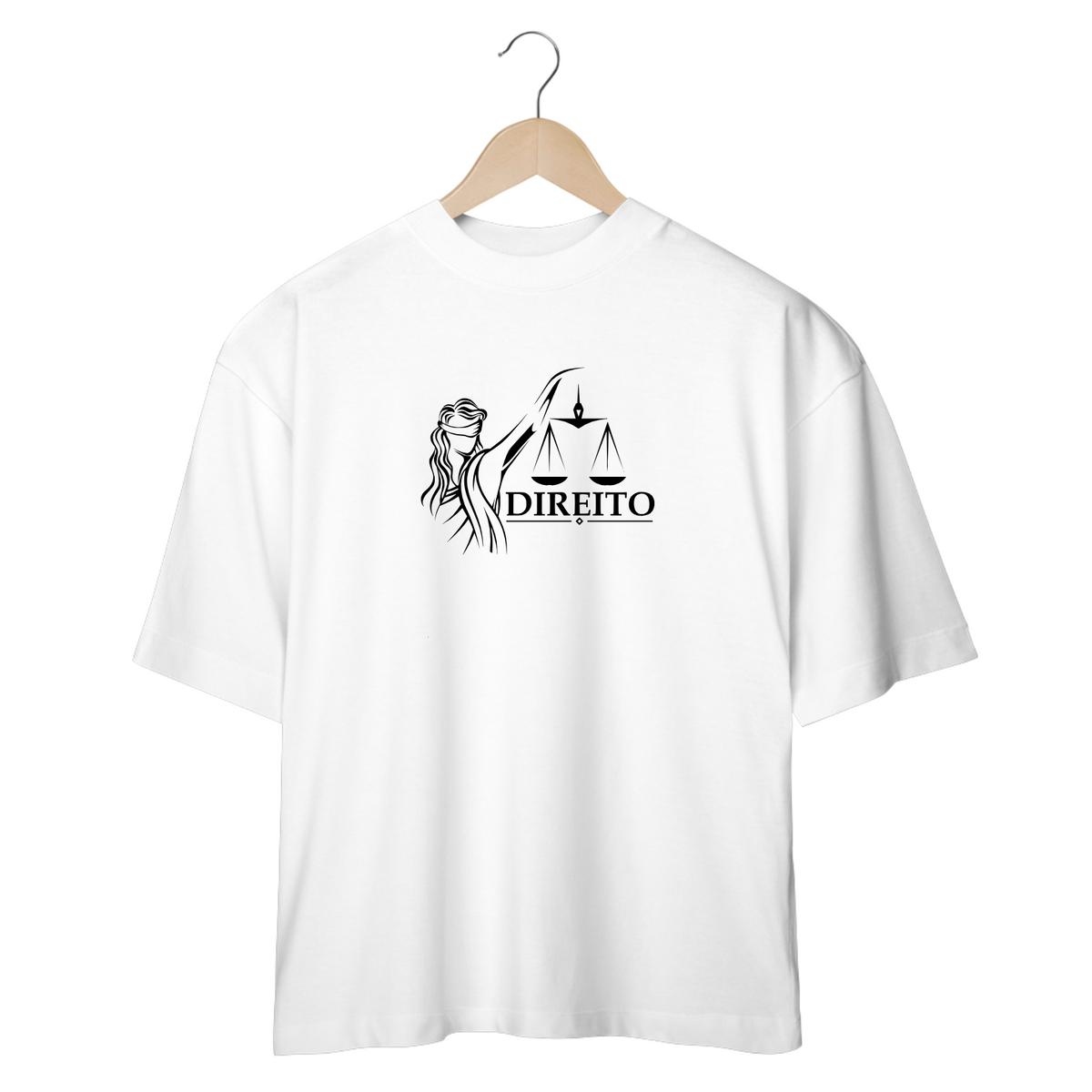 Nome do produto: Camiseta Oversize Direito 1