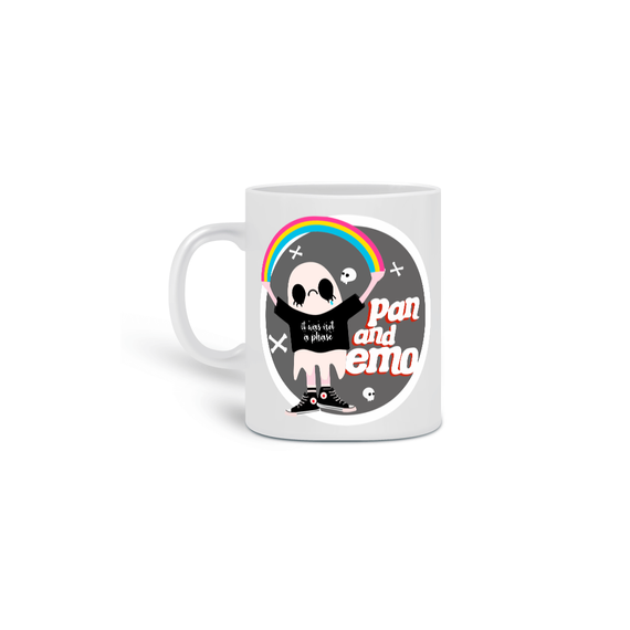 Caneca Pan e Emo