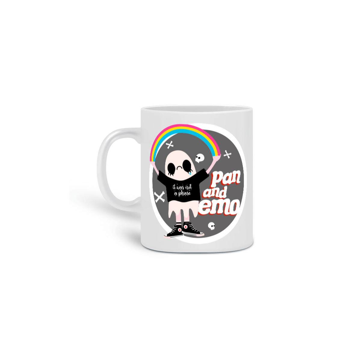 Nome do produto: Caneca Pan e Emo