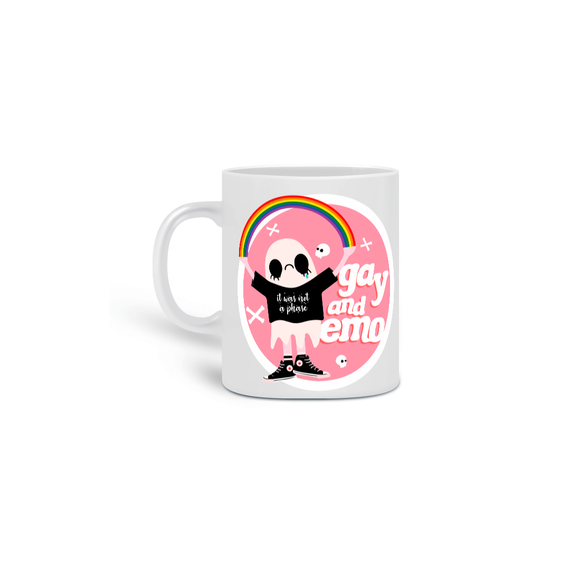 Caneca Gay e Emo