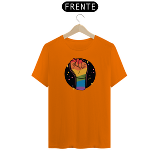 Nome do produtoCamiseta Punho Pride (várias cores)