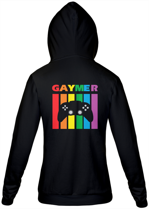 Moletom Ziper Gaymer