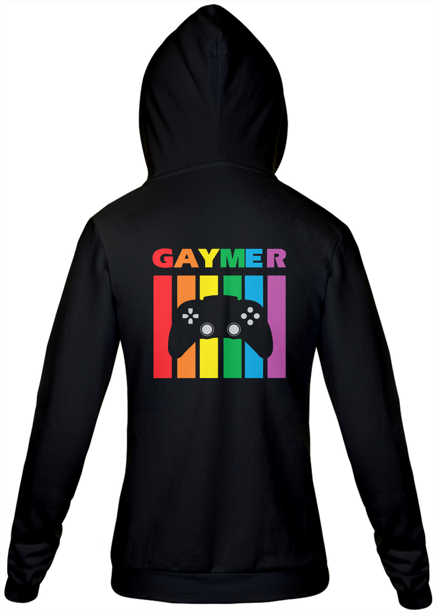 Nome do produto: Moletom Ziper Gaymer